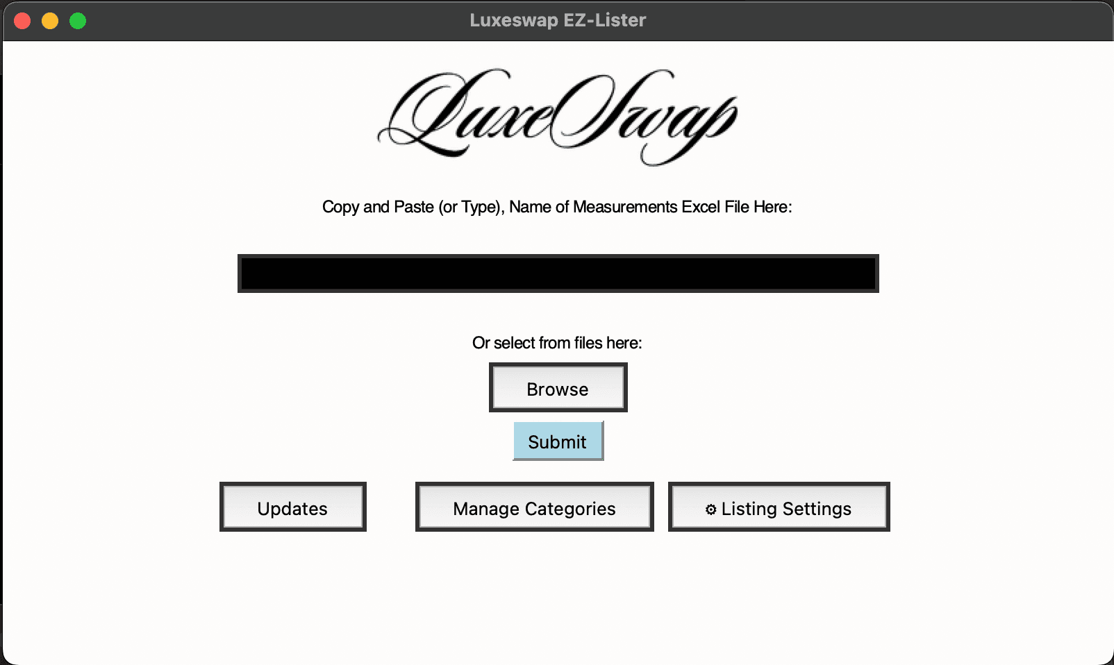 EZ-Lister screenshot